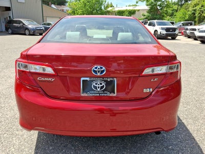 2012 Toyota Camry Hybrid LE