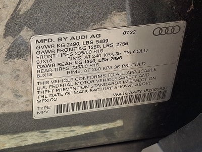 2023 Audi Q5 S line Premium