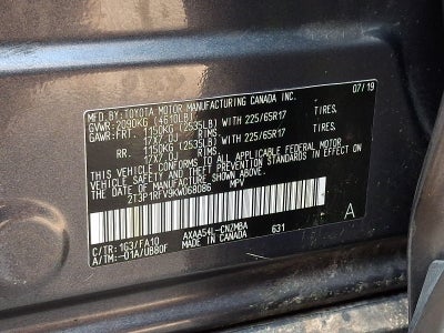 2019 Toyota RAV4 XLE