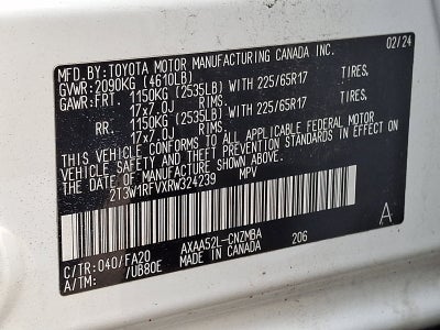 2024 Toyota RAV4 XLE