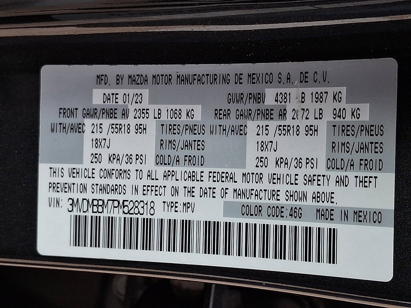 2023 Mazda Mazda CX-30 2.5 S Select Package