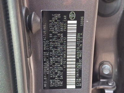 2020 Toyota Camry SE