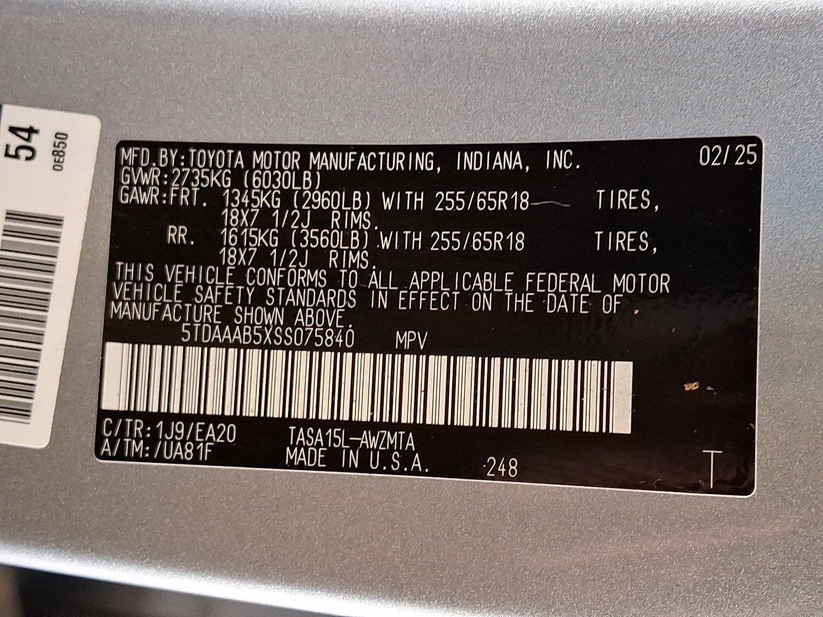 2025 Toyota Grand Highlander XLE