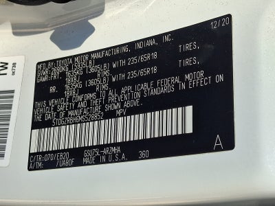 2021 Toyota Highlander XLE