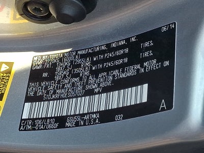 2014 Toyota Highlander XLE