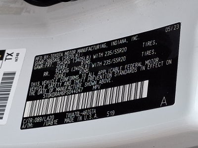 2023 Toyota Highlander Platinum
