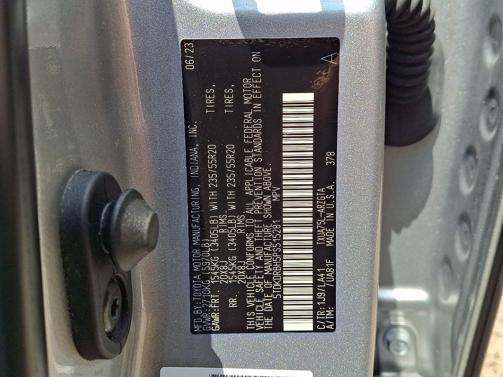 2023 Toyota Highlander Platinum