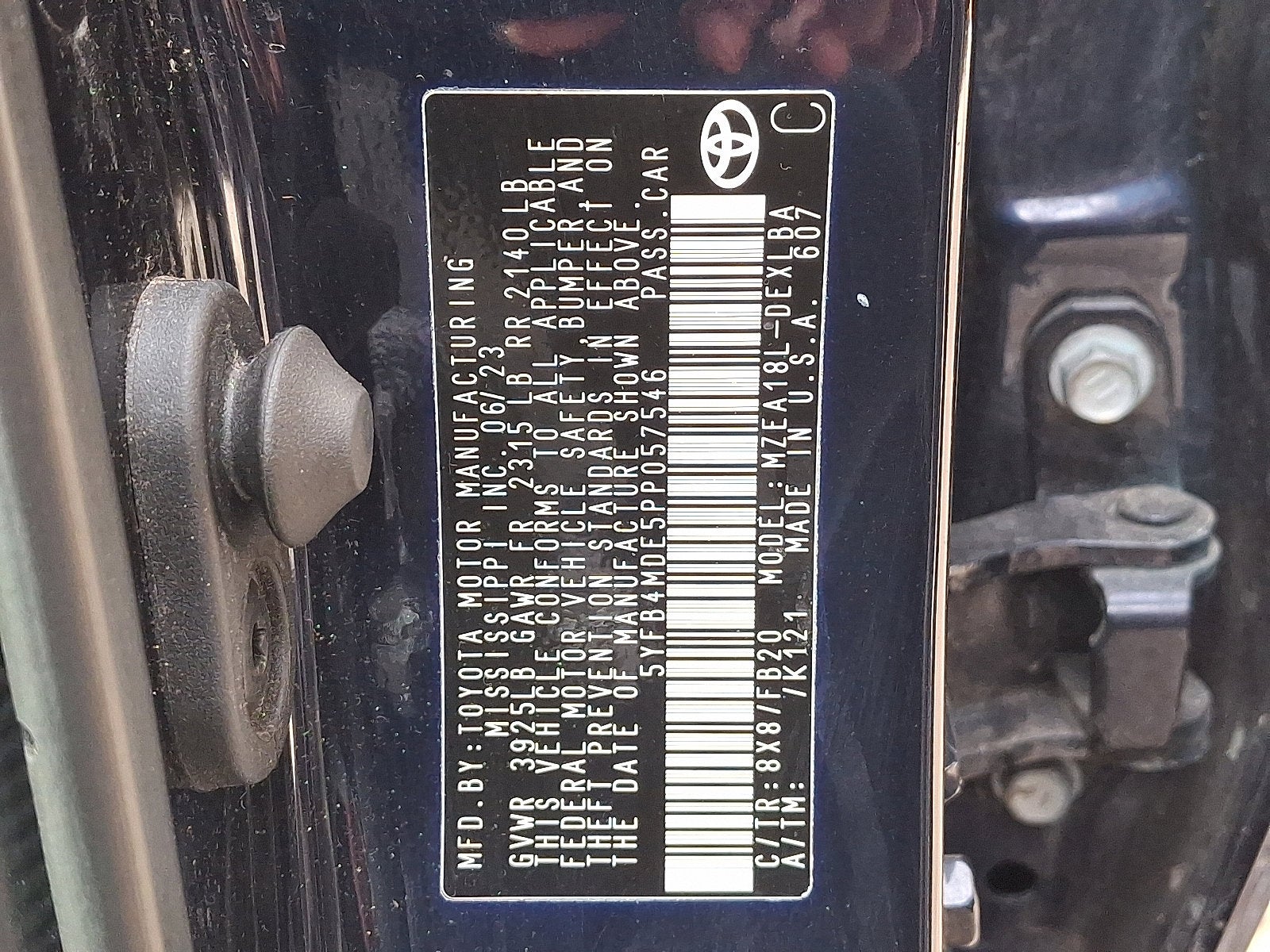 2023 Toyota Corolla LE