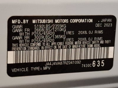 2024 Mitsubishi Outlander SE