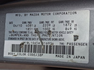 2010 Mazda Mazda3 s Grand Touring