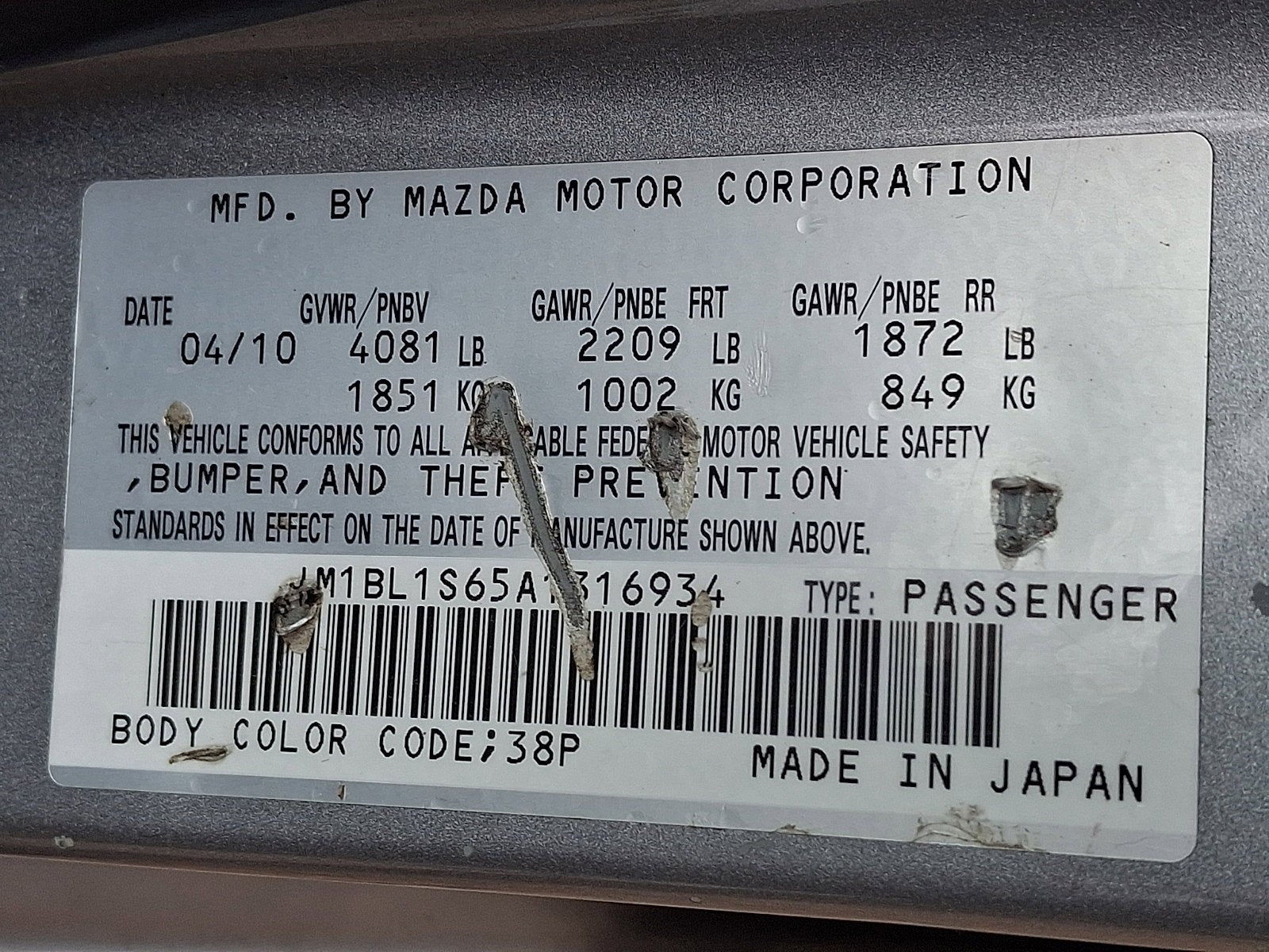 2010 Mazda Mazda3 s Grand Touring