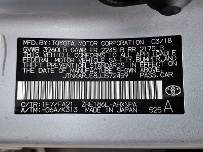 2018 Toyota Corolla iM Base