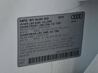 2021 Audi Q5 Premium