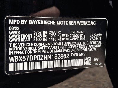 2022 BMW X3 xDrive30i