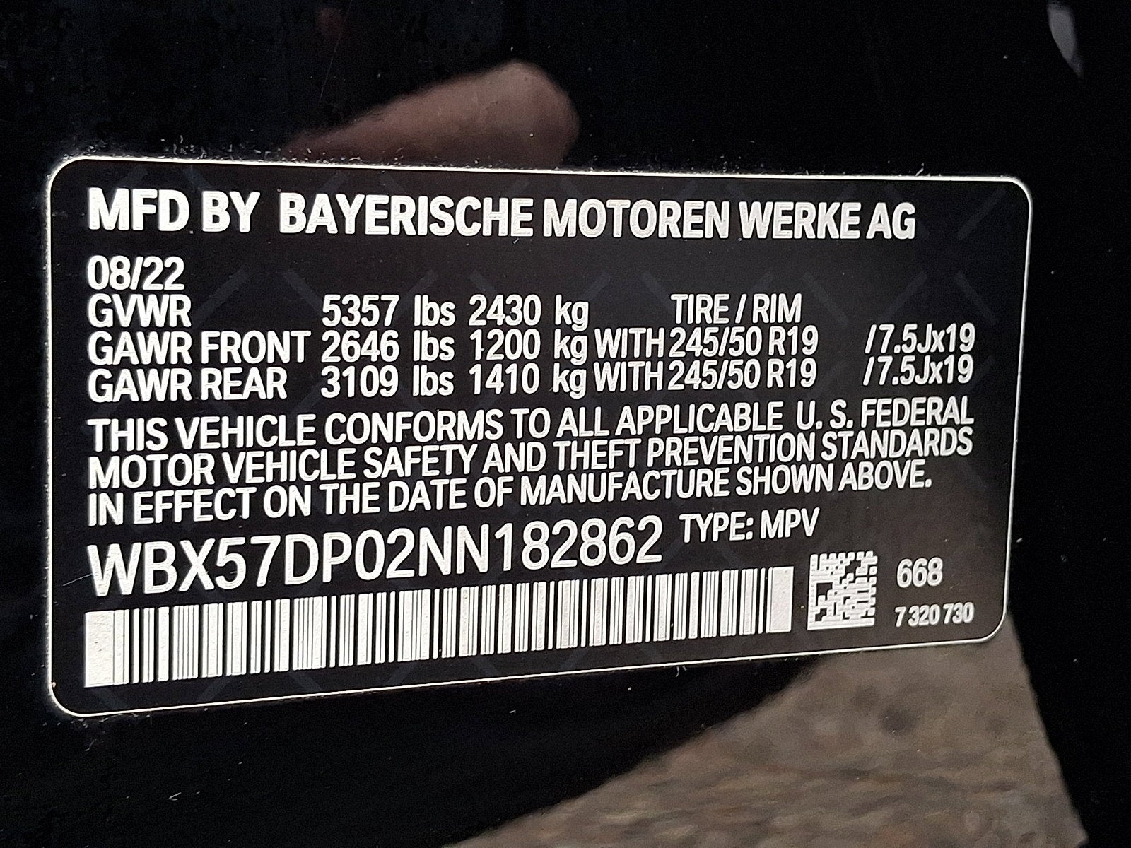 2022 BMW X3 xDrive30i