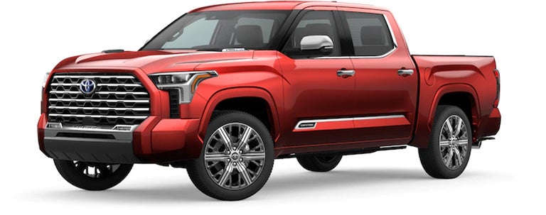 2022 Toyota Tundra Capstone in Supersonic Red | Central City Toyota in Philadelphia PA