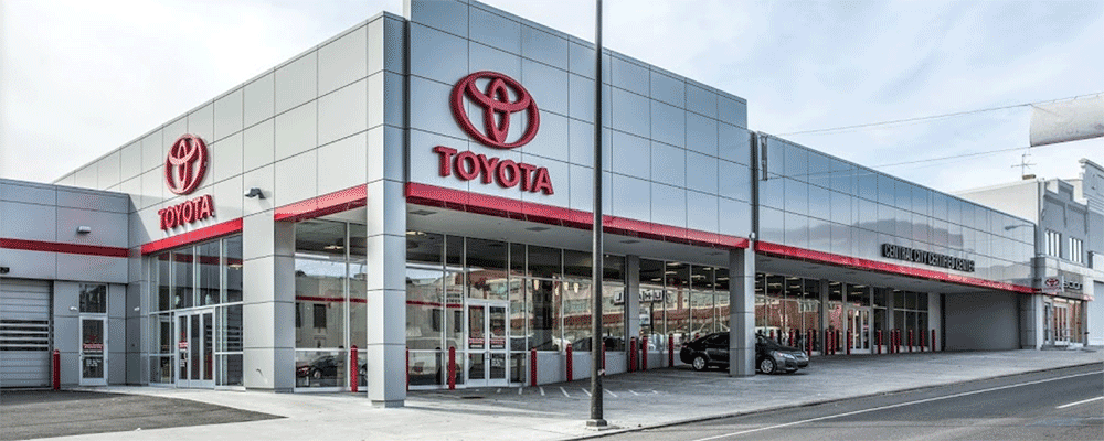 Central City Toyota Dealership Front